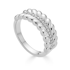 BLANCHE WHITE SAPPHIRE RING