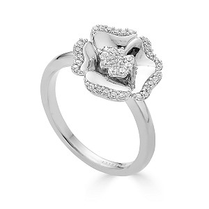 BLANCHE WHITE SAPPHIRE RING