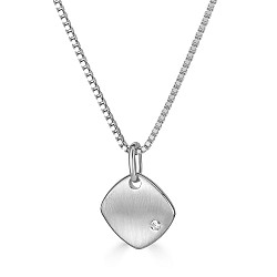 STRAHLEND DIAMOND MATTE AND POLISHED PENDAN