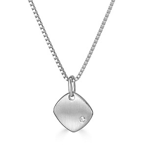 STRAHLEND DIAMOND MATTE AND POLISHED PENDAN