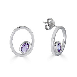 PREZIUOS PINK AMETHYST EARRING