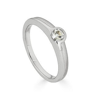 PREZIUOS WHITE TOPAZ RING