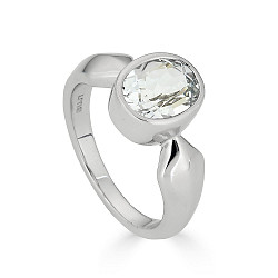 PREZIUOS WHITE TOPAZ RING