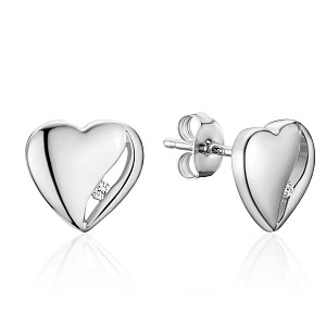 COEURS DARGENT DIAMOND EARRING