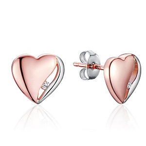 COEURS DARGENT DIAMOND EARRING Copy