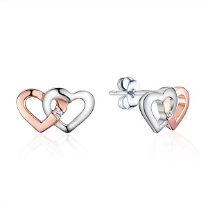 COEURS DARGENT DIAMOND EARRING