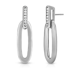 MODA WHITE SAPPHIRE EARRING