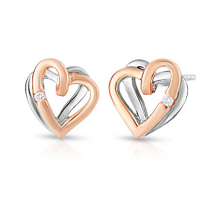 COEURS DARGENT DIAMOND EARRING