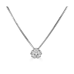 COEURS DARGENT DIAMOND PENDANT