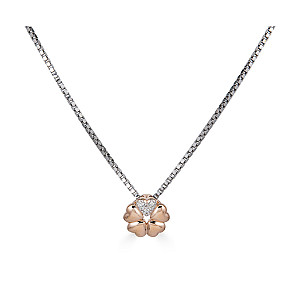 COEURS DARGENT DIAMOND PENDANT