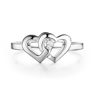 COEURS DARGENT DIAMOND RING