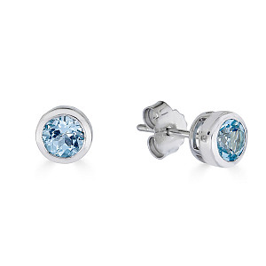 PREZIUOS BLUE TOPZ EARRING