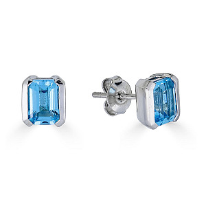PREZIUOS BLUE TOPZ EARRING