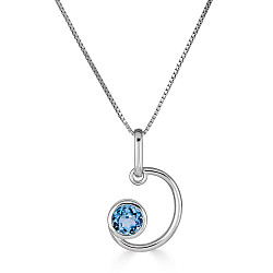 PREZIUOS BLUE TOPZ PENDANT