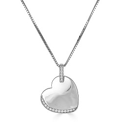 BLANCHE WHITE SAPPHIRE PENDANT