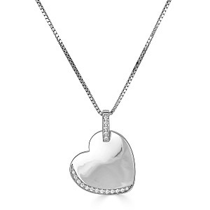 BLANCHE WHITE SAPPHIRE PENDANT